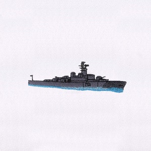 Elegant Liner Ship Machine Embroidery Design | Boat Embroidery Design | Ship PES File | 5x5 Cruise Ship Embroidery Design | Digital File