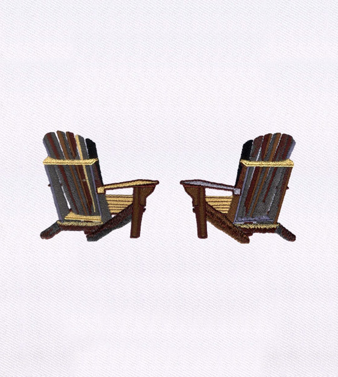 Chair Embroidery Design wooden Chairs Embroidery Design Adirondack