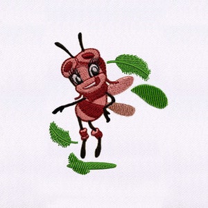 Funny Bee Embroidery Design | Insect Embroidery Design |Bee PES Embroidery File | Bee Embroidery File | Bug Embroidery Design | Digital File