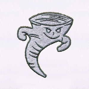 Spitefully Smiling Tornado Embroidery Design |Tornado Machine Embroidery Design |Tornado DST Embroidery File |Tornado PES File |Digital File