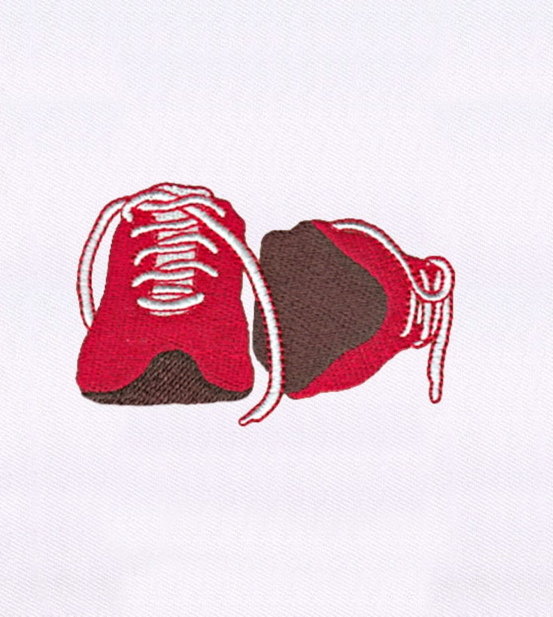 sneaker embroidery