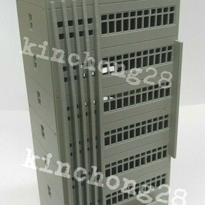 8 storey Building 1:160 for N gauge model train layout B 19 N scale building