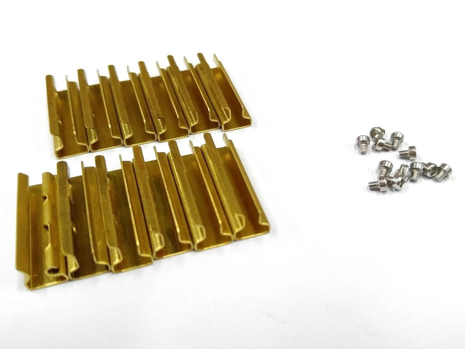 G scale Model Train Brass Track Rail Joiners 12 pieces Etsy