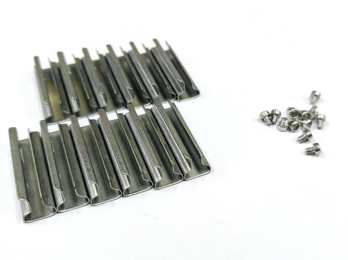 G scale Model Train Stainless Steel Track Rail Joiners 12 pcs Etsy
