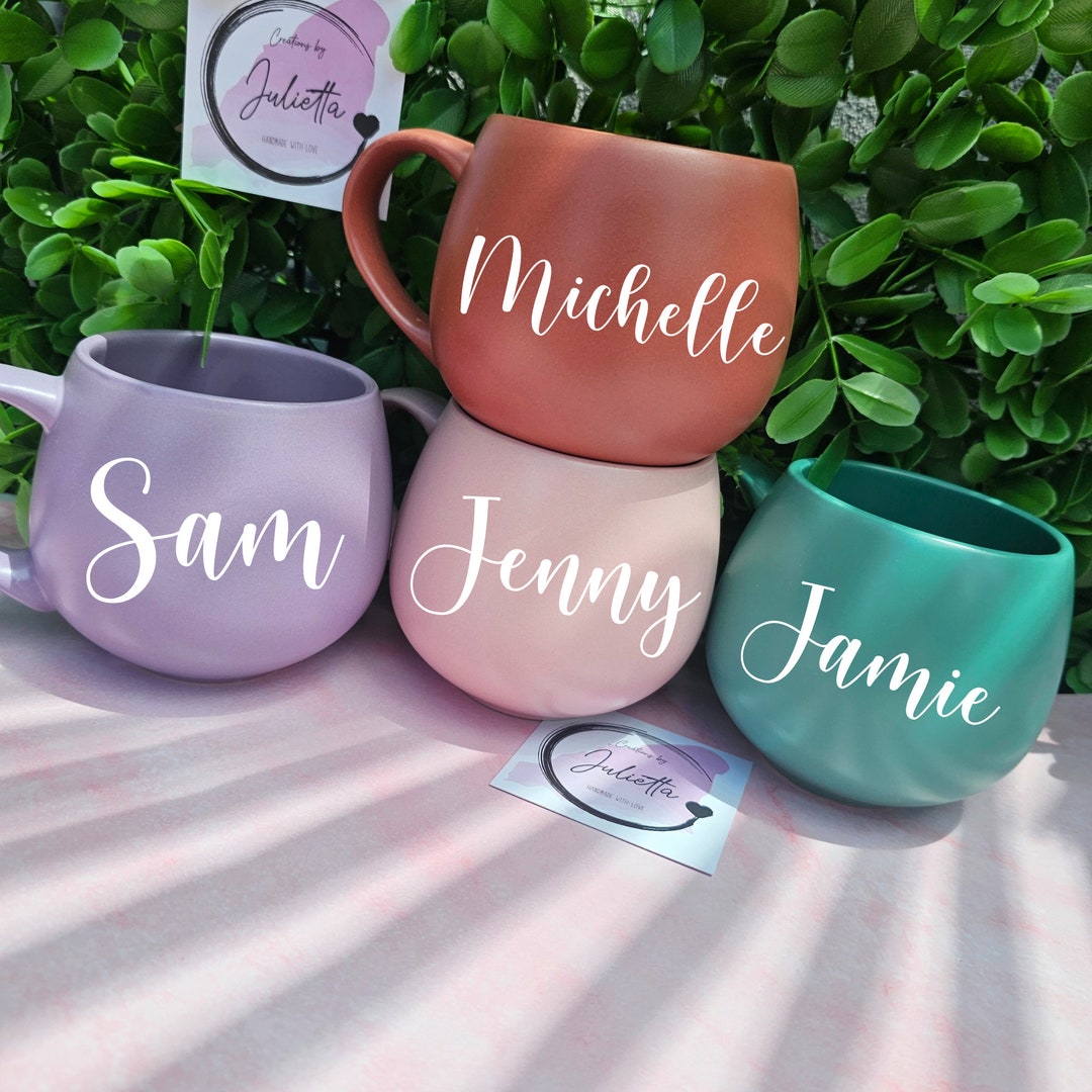 Personalised Coffee Mug, Custom Coffee Cup, Personalised Name Mug ...