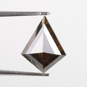 1.19 CT Brown Kite Diamond: Natural Faceted Solitaire