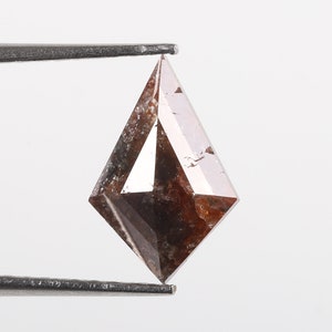 0.80 CT Brown Kite Diamond: Natural Faceted Loose Diamond