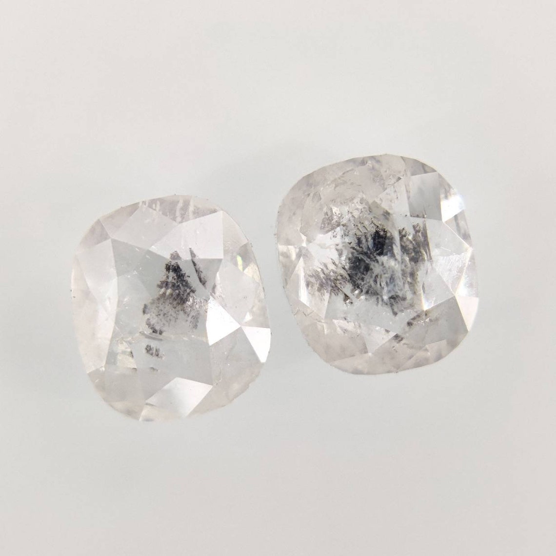 193CT natürliche weiße Farbe Diamant Fesetet Diamant poliert Etsy