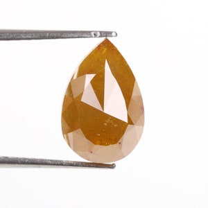 2.39 CT Fancy Pear Shape Loose Diamond: Natural Faceted Gemstone
