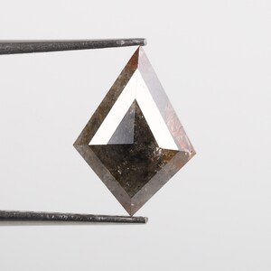 1.46 CT Brown Kite Diamond: Natural Faceted Solitaire