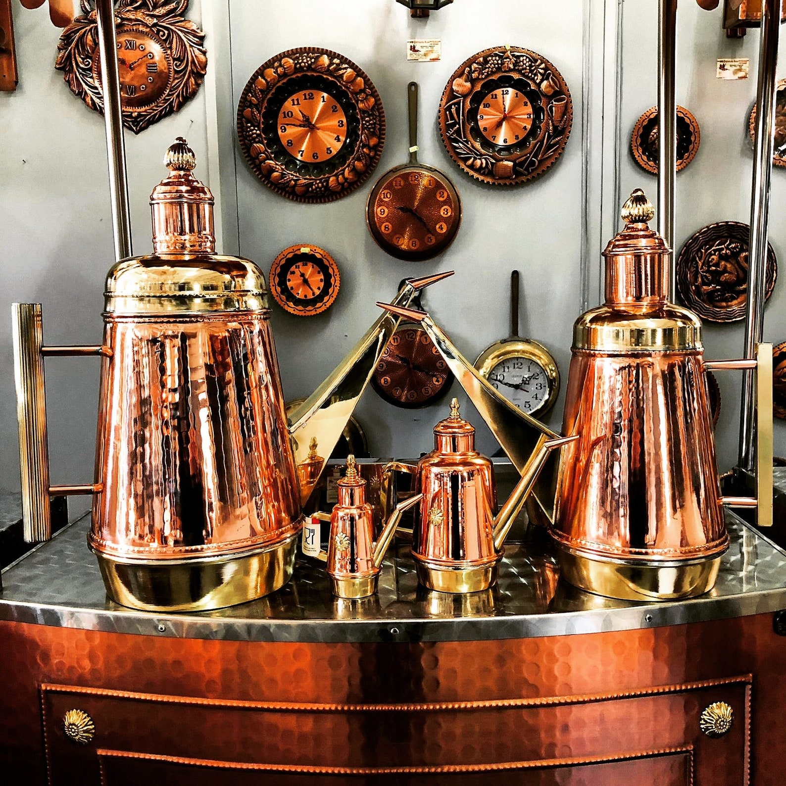 Copper Cruet 5 Litres /olive Oil 5 Litres /oil Cruet 5 Litres Etsy