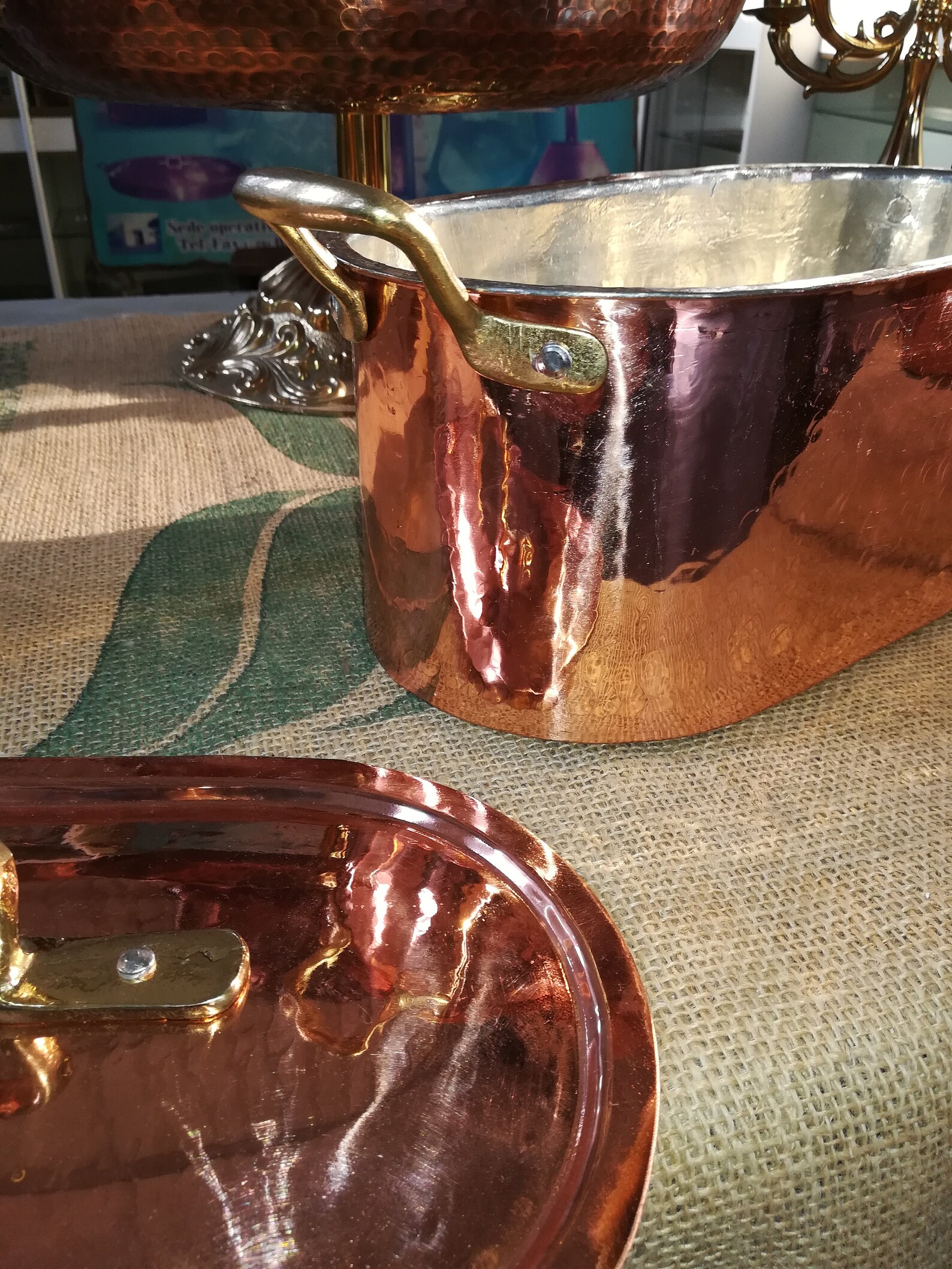 Copper fish kettle/Kettle poacher /Copper pan /Copper oval pot Etsy