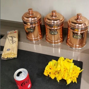Container/ Copper canisters