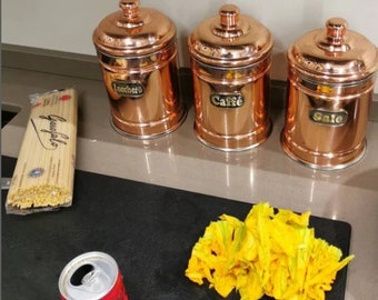 Container/ Copper canisters