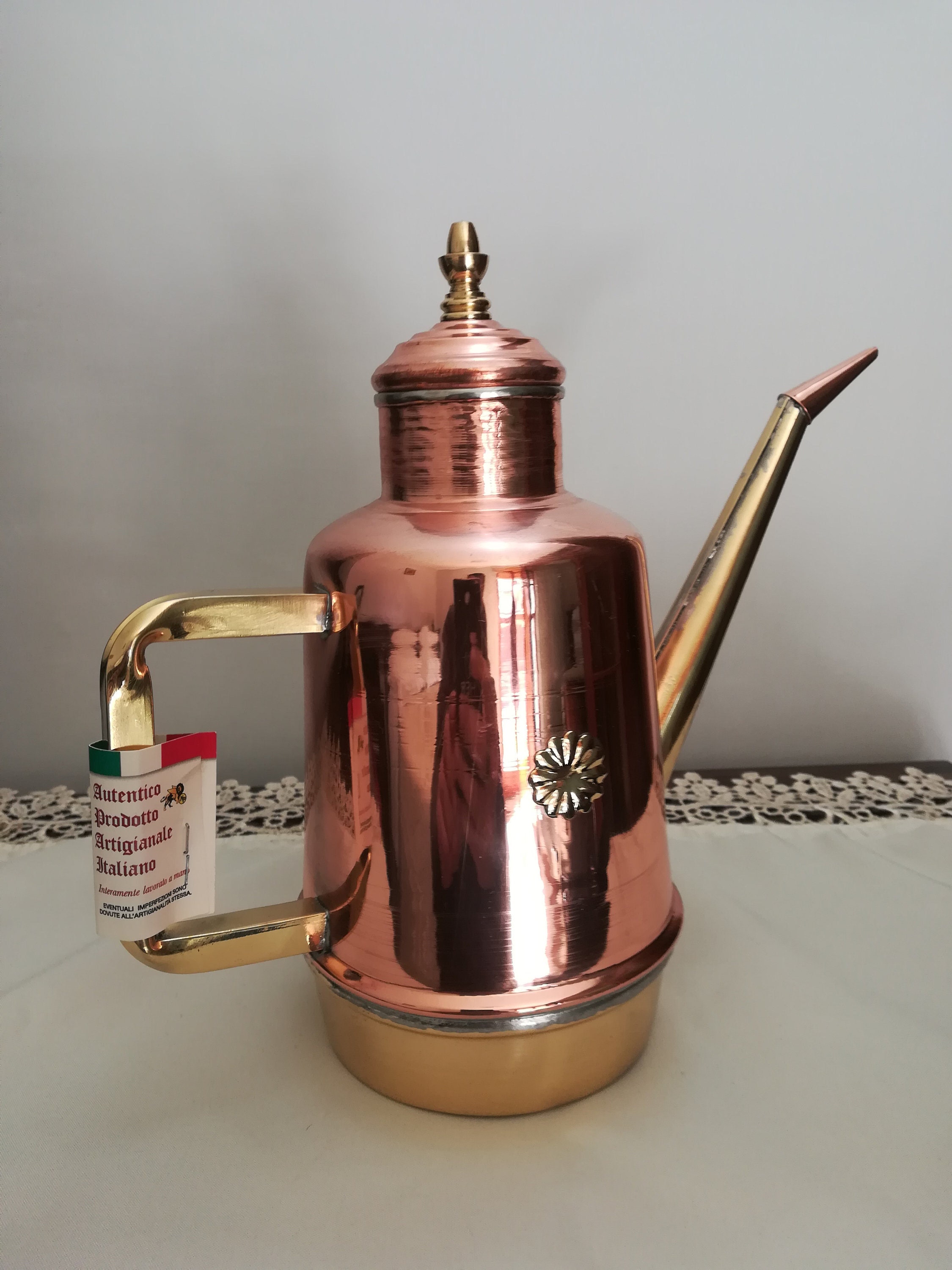 Olive Oil / Oil Cruet / Copper Oil Cruet / Copper Oil Etsy