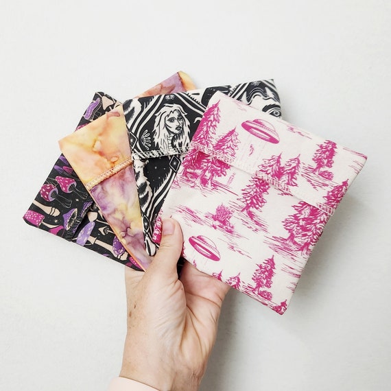Waterproof Cloth Pad Wrapper: Cotton & PUL Reusable Pouch