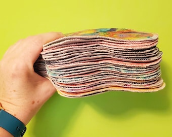 Go green with our reusable cloth panty liner starter set—soft, washable cotton flannel daily liners for a comfy, eco-friendly period routine