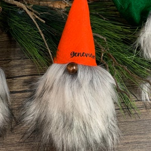 Gnome Christmas Ornament | Personalized Gnome Gift | Christmas Gift for Kids