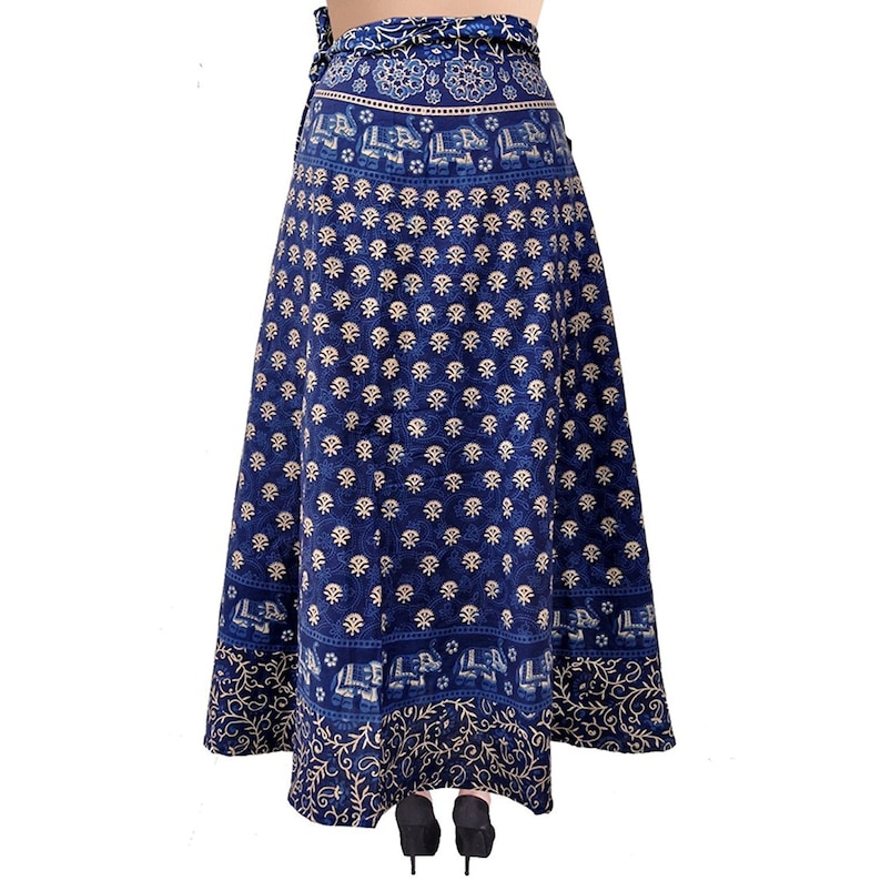 Cotton Wrap Around Skirt Gypsy Long Women/'s Skirt Indian Belly Dance Skirt Vintage Skirt
