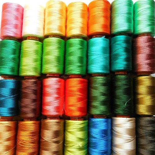 Art Silk Thread Art Embroidery Silkyarnembroidery Etsy