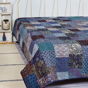 single bed patchwork quilt size