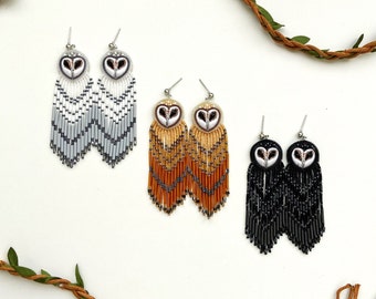 Beaded Owl Etsy