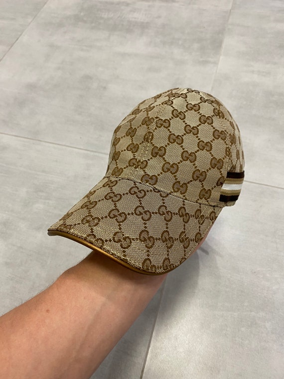 Gucci monogram cap vintage rare / Chanel Balenciag