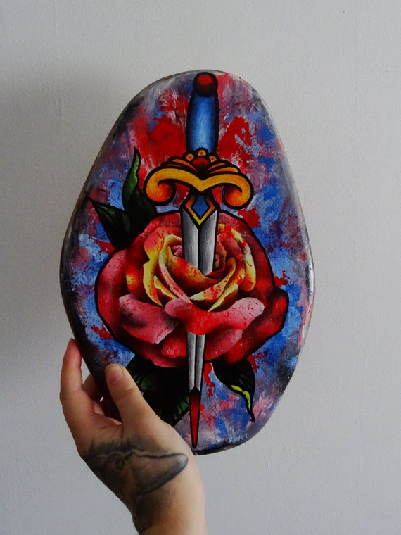 Decoration Table. DAGGER AND ROSE Etsy