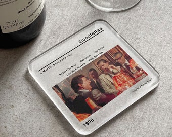 Goodfellas Movie Film Coaster | Movie Lover Gifts | for Him | Movie Room Decor | Coffee Table | Valentines Gifts | Film | Home Office