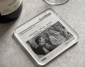 Goodfellas Movie Film Drinks Coaster | Cinema Birthday Gifts for Him | Coffee Table Mat | Dad Gifts | Movie Decor and Office Gifts