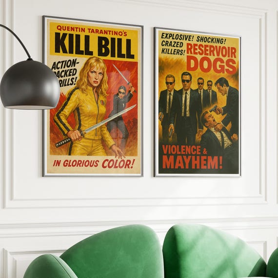 1950年代のヴィンテージシネマスタイルの劇場ポスターで描かれた