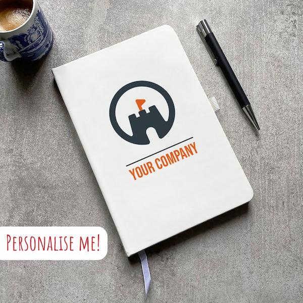 Personalised Logo Branded Notepad | Business Promotion | Office | Desk | Notes | Marketing | Your Logo Printed | Bespoke | Custom | Design