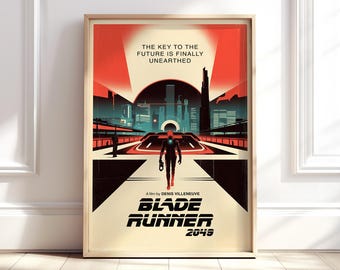 ミッドセンチュリー風グラフィックデザインの『ブレードランナー 2049