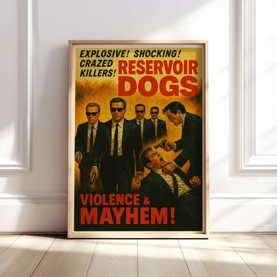 1950年代のヴィンテージシネマスタイルの劇場ポスターで描かれた