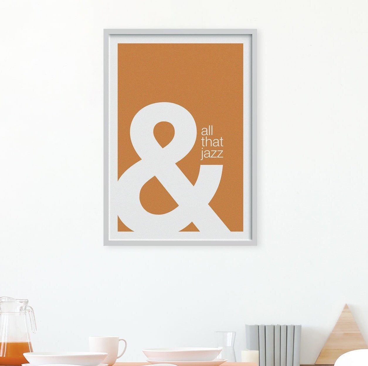 Typographic Quote Print Living Room Wall Art Funny Quote | Etsy