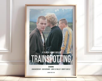 Trainspotting 1998 Vintage Original Japanese Movie Flyer (size B5