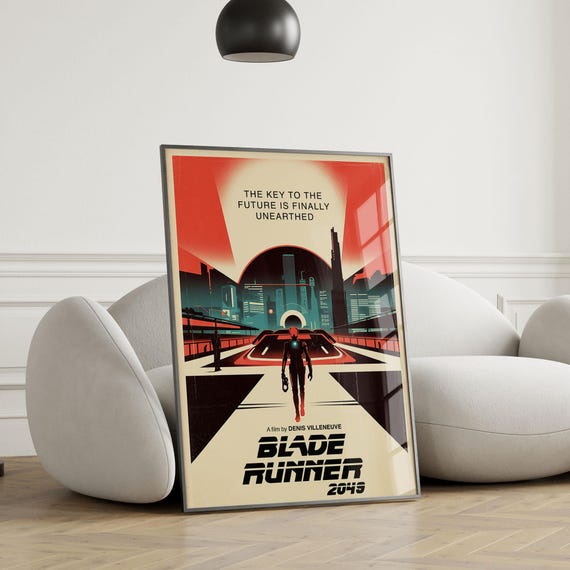 ミッドセンチュリー風グラフィックデザインの『ブレードランナー 2049