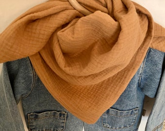 Cheche Foulard Bebe Enfant Camel Pois Dore 100 Gaze De Coton Etsy Cheche Foulard Bebe Enfant Camel Pois Dore 100 Gaze De Coton Etsy