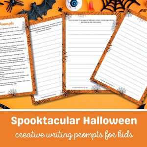 Halloween Creative Writing Prompts for Kids