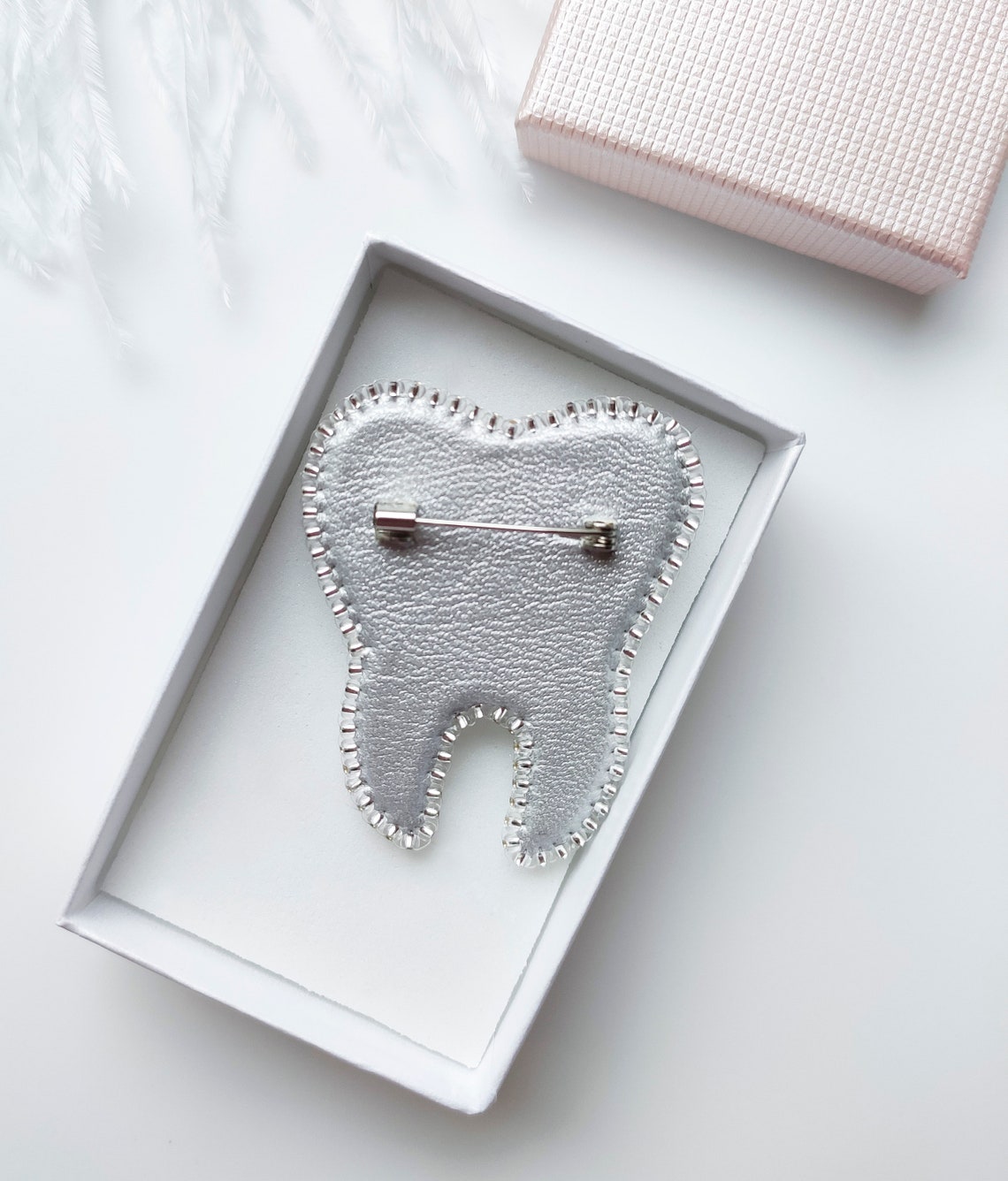 Tooth brooch Dentist brooch Dentist gifts for women Beaded Etsy