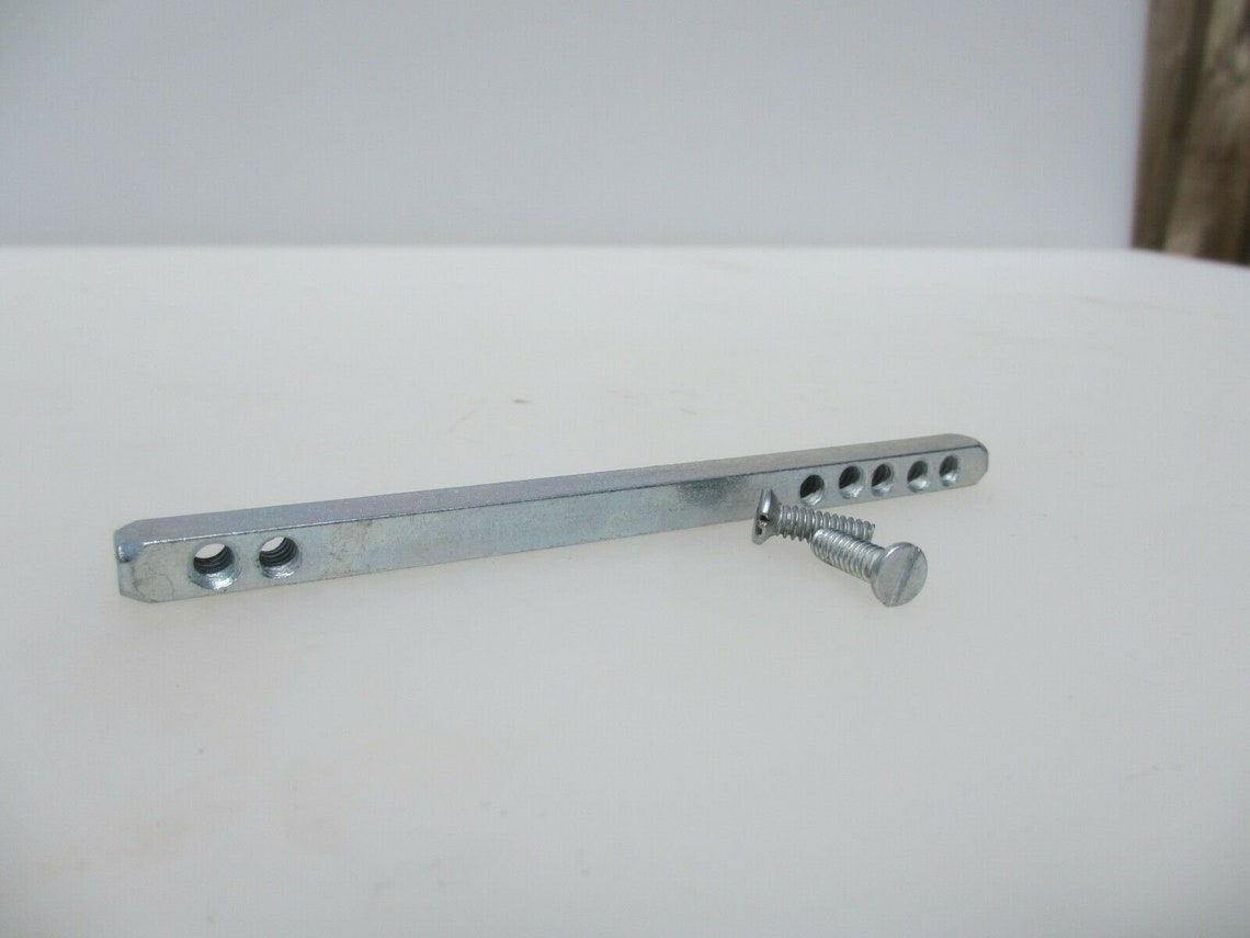 Iron Door Handle Spindle Bar With 2 Grub Screws Steel Silver Etsy