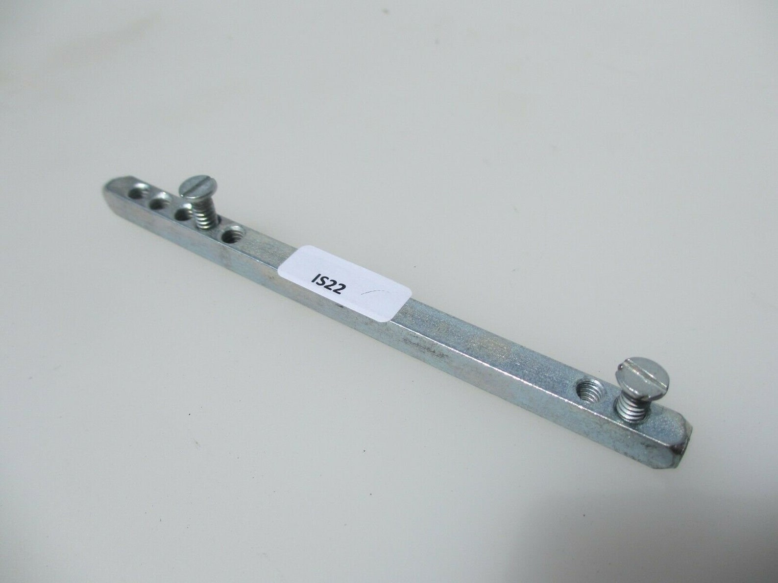 Iron Door Handle Spindle Bar With 2 Grub Screws Steel Silver Etsy UK