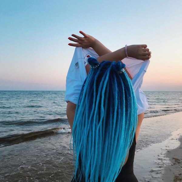 Mermaid Dreadlocks Etsy