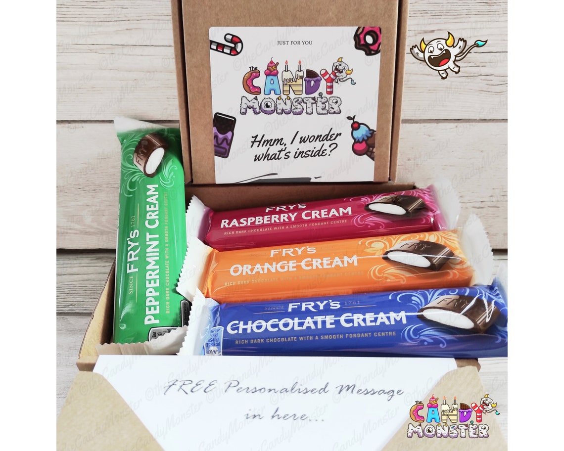 Frys Chocolate Sweet Box Candy Hamper Letterbox Treat Etsy