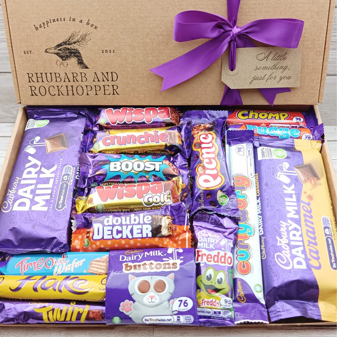 Cadbury Wispa Gold Chocolate Bar Gift Box Hamper Selection 