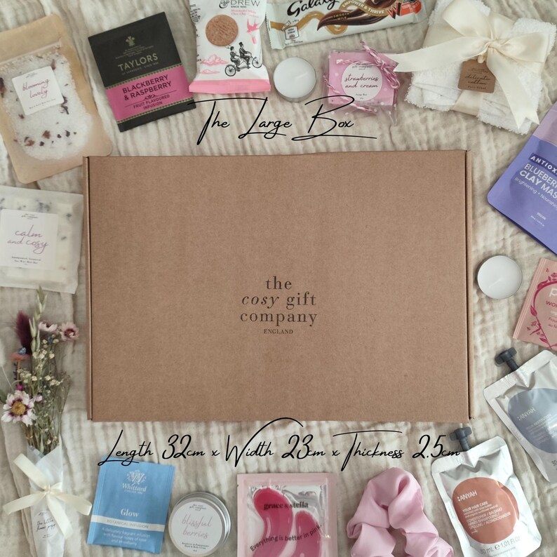 Pamper Gift Box Spa Self Care Package for Her Pamper Hamper