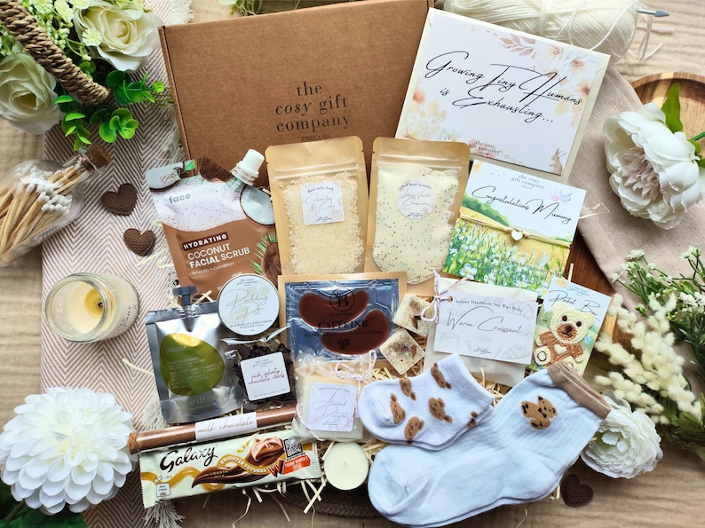 NEW MUM GIFT: Luxury Mum to Be Gift Box | Postpartum Pamper Hamper ...