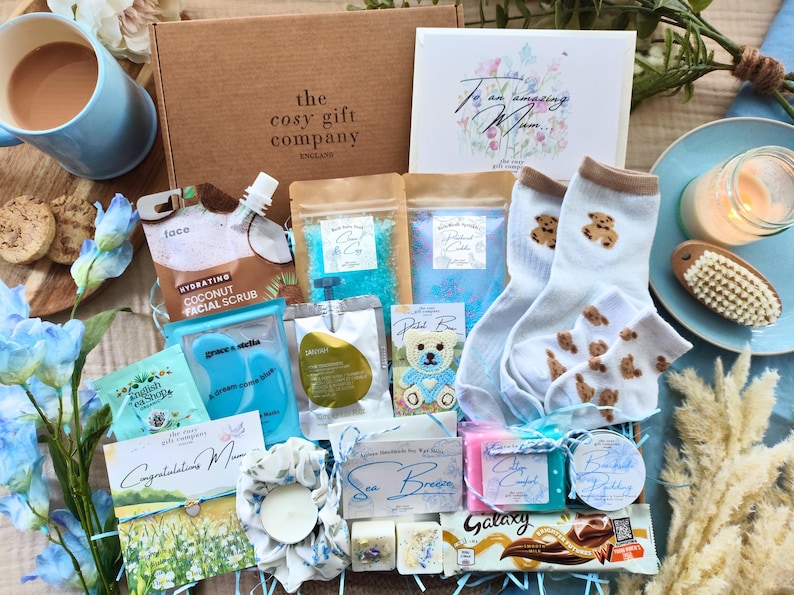 NEW MUM GIFT: Luxury Pamper Hamper Postpartum Care Package | Mummy Bump ...
