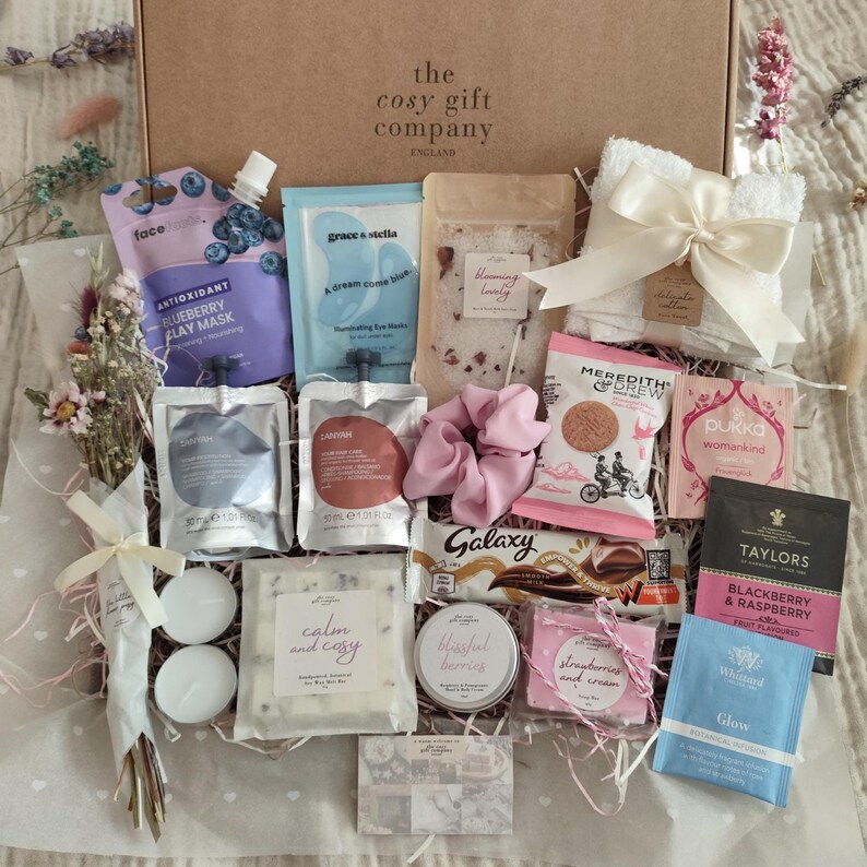 Pamper Gift Box Spa Self Care Package for Her Pamper Hamper