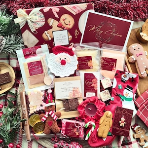 CHRISTMAS GIFT BOX: Luxury Personalised Pamper Hamper Spa Self Care Gift Box | Stocking Filler or Secret Santa Present